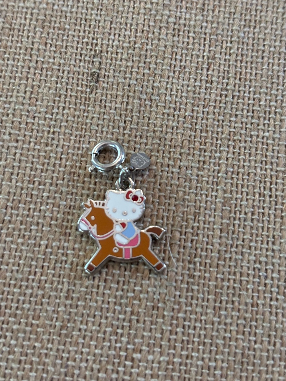 Sanrio Hello Kitty Enamel Rocking Horse Charm